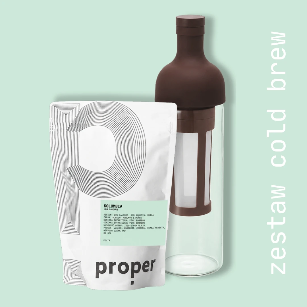 Zestaw do COLD BREW Kolumbia Los Cauchos